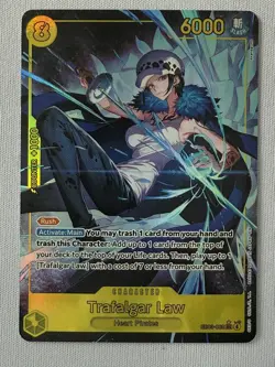 Trafalgar Law (Alternate Art) Alt Art EB03-062 Extra Booster: One Piece Heroines - Image 1