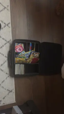Pokemon TCG Mixed Card Lot with Carrying Case Pokemon & some rare cards Mabye - Image 3
