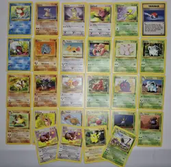 Vintage WOTC Pokemon Jungle Card Lot 45 Uncommon/Common NM-LP - Image 1