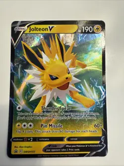 Jolteon V SWSH151 SWSH: Sword & Shield Promo Cards Holo - Image 1