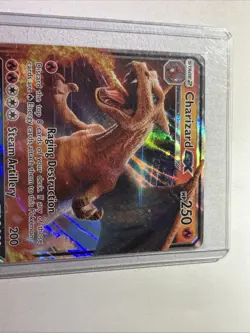 Pokemon TCG Charizard GX Holo Ultra Rare Card SM195 - Image 4