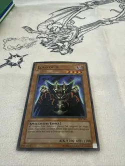 Yu-Gi-Oh! Lord of D. SDK-041 Super Rare Unlimited Edition TCG Card - Image 1