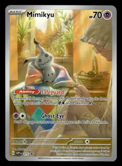 Pokemon TCG SV: Scarlet & Violet Promo Cards #075 Mimikyu NM - Image 1