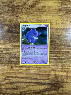 Pokemon Gengar Diamond & Pearl 27/130 Rare Card 2007 - Image 1