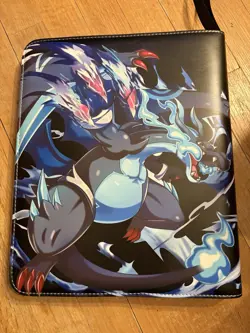 Full Zip Pokemon Cards Binder Holder Fits 900 Cards w/ 50 Removable Sleeves - Image 2