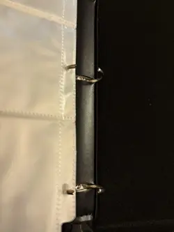 Full Zip Pokemon Cards Binder Holder Fits 900 Cards w/ 50 Removable Sleeves - Image 5