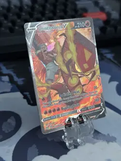Centiskorch V TG14/TG30 Lost Origin Trainer Gallery Ultra Rare Pokemon Card - NM - Image 2