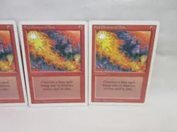 RED ELEMENTAL BLAST X3 MAGIC THE GATHERING REVISED VINTAGE MTG TRADING CARD #198 - Image 5