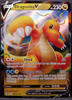 Dragonite V SWSH154 Celebrations Promo Pokemon Pokemon Card English Near Mint - Image 1