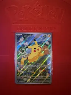 Pokemon Card TCG Pikachu SVP 088 Black Star Promo 88 Paldea Adventure Chest NM C - Image 1