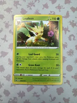 Leafeon - SWSH191 - Pokemon Sword & Shield Promo Ultra Rare Holo Card NM - Image 1