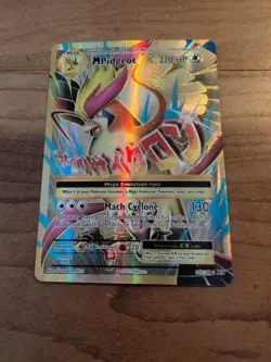 Mega Pidgeot Ex From XY Evolution 105/108 2016 .Near Mint-Mint Card - Image 1
