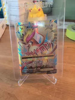 Mega Pidgeot Ex From XY Evolution 105/108 2016 .Near Mint-Mint Card - Image 2