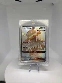 Pokemon Nihilego GX Full Art Ultra Rare Holo TCG Card SV62/SV94 - Image 3