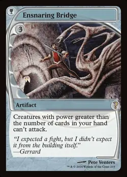 1x Ensnaring Bridge NM-Mint, English Mystery Booster 2 MTG Magic - Image 1