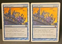 2x Mtg 🔮🔮 Coastal Piracy 🔮🔮 8th Edition Mt/NM Regular Magic The Gathering - Image 1