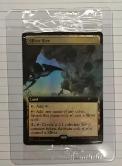 [SEALED] Sliver Hive - Foil - Extended Art Near Mint, English Secret Lair Magic - Image 1