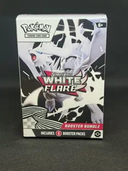 New Sealed Pokemon TCG White Flare Booster Bundle Scarlet & Violet 6 packs - Image 1