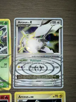 Pokemon TCG 2009 Platinum Arceus Card Lot Of 4 Lv. X AR2, AR3, AR6 - Image 3