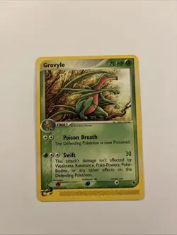 Grovyle 31/109 Ruby and Sapphire 2003 - Uncommon Vintage Pokemon TCG NM - Image 1
