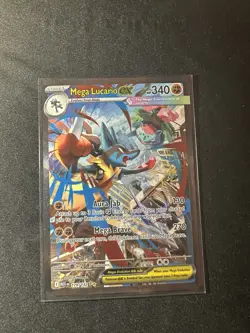 Pokemon TCG Mega Lucario EX 179/132 Special Illustration Rare - Image 3