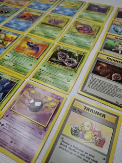 Vintage WOTC Pokemon Fossil Card Lot 45 Uncommon/Common NM-LP - Image 4