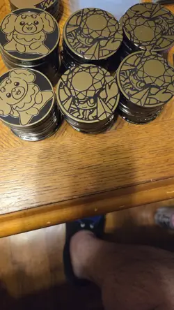 Pokemon TCG Plastic Coin Lot Of 200 Coins. Pikachu And More. - Image 3