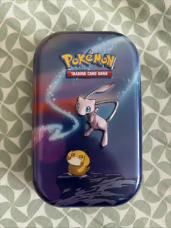 Pokemon EMPTY Mini Tin Kanto Power Mew Psyduck - Image 1
