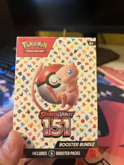 Pokemon TCG Scarlet and Violet 151 Booster Bundle Sealed - Image 3