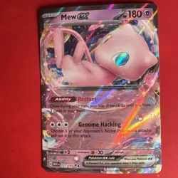 Mew ex 151 Ultra Rare Holo Pokemon TCG 151/165 Scarlet & Violet NM/M - Image 1