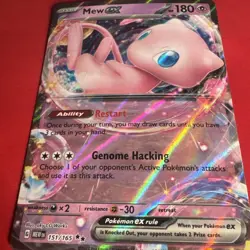 Mew ex 151 Ultra Rare Holo Pokemon TCG 151/165 Scarlet & Violet NM/M - Image 2