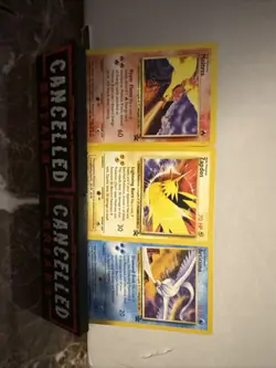 Pokemon Movie Promo Legendary Birds Moltres, Zapdos, Articuno Bundle - Image 1