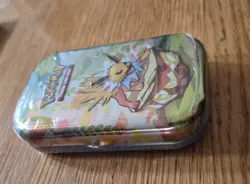 Pokemon TCG Scarlet & Violet Prismatic Evolutions Mini Tin Jolteon New & Sealed - Image 2