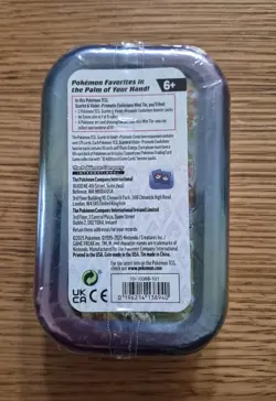 Pokemon TCG Scarlet & Violet Prismatic Evolutions Mini Tin Jolteon New & Sealed - Image 5