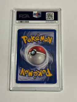 1999 Pokemon Game Gyarados Base Set Shadowless Holo Rare #6 PSA 8 NM-MT - Image 2