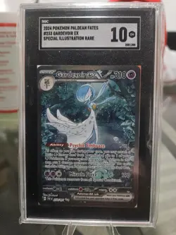 Pokemon Gardevoir ex SV: Paldean Fates SGC 10 Special Illustration Rare Holo - Image 1