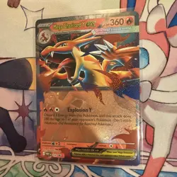 Pokemon TCG Mega Charizard Y ex 030 Me: Mega Evolution Black Star Promo MINT/NM - Image 3