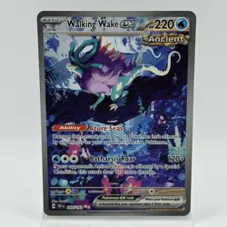 Walking Wake ex 205/162 SV05: Temporal Forces Holo NM Pokemon TCG - Image 1