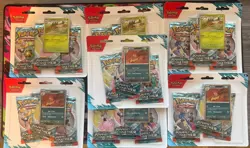 Pokemon TCG Journey Together 3-Pack Blister Collection X7 - FACTORY SEALED - Image 1