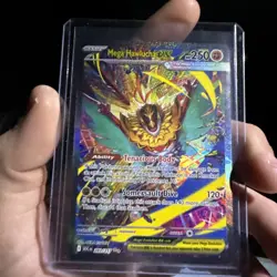 Mega Hawlucha EX SIR 283/217 Ascended Heroes Special Illustration Rare Pokemon - Image 4