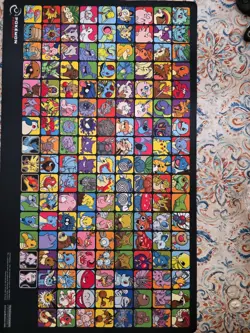 Pokemon Kanto Gen 1 Professor Program Playmat New - 151 - Image 1