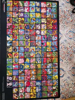 Pokemon Kanto Gen 1 Professor Program Playmat New - 151 - Image 2