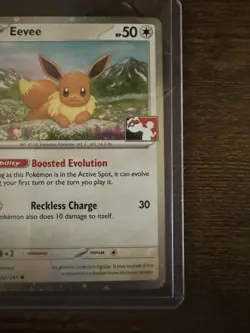 Brand New Eevee 143/191 Surging Sparks Play Pokemon Prize Pack Series 7 Cosmo NM - Image 4