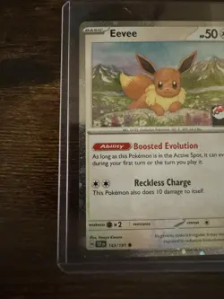 Brand New Eevee 143/191 Surging Sparks Play Pokemon Prize Pack Series 7 Cosmo NM - Image 5