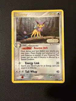 DELCATTY 4/92 HOLO RARE LEGEND MAKER POKEMON HOLO LP - Image 1