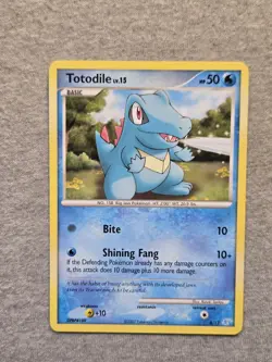 Totodile 8/12 2007 Pokemon TCG Manaphy Trainer Kit - Image 1