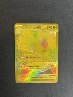 Mega Dragonite EX 295/217 Gold Hyper Rare Ascended Heroes Pokemon TCG English - Image 1