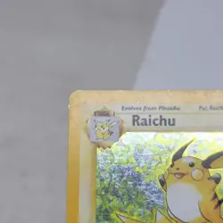 Pokemon Raichu 014/102 Base Set Holo Umlimted LP/MP - Image 4