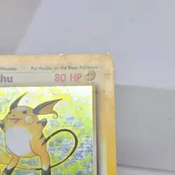 Pokemon Raichu 014/102 Base Set Holo Umlimted LP/MP - Image 5