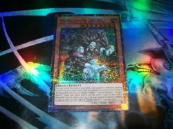 Danger! Bigfoot! 1st Edition Quarter Century Secret Rare RA03-EN019 Yu-Gi-Oh! - Image 1